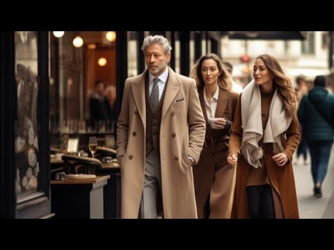 Видео: Красивые и стильные образы зимней одежды. Уличный стиль. Мода. Рождество в Лондоне.