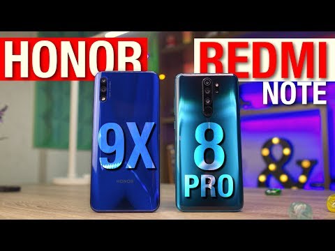 Видео: МОЩЬ против NFC! Redmi Note 8 Pro vs Honor 9X