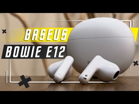 Видео: Классические Вкладыши 🔥 Беспроводные наушники BASEUS BOWIE E12