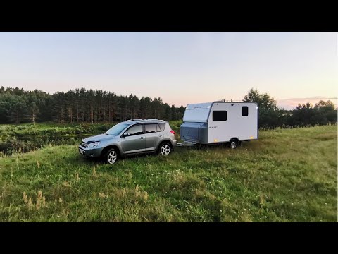 Видео: Пожалуй самый удобный караван на двоих #МЕЧТА340Т от POROSHIN caravаn / 008_прицеп