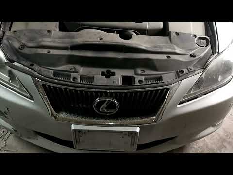 Видео: Как снять передний бампер lexus is 250
