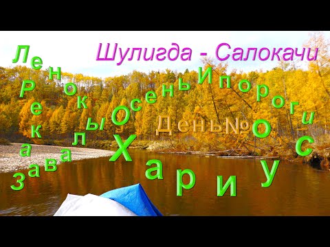 Видео: Рыбалка, завалы и пороги на Шулигде и Салокачах. Осень Сентябрь 2021.