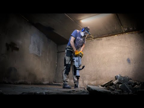 Видео: РАСКОЛОТИЛ 20 т. БЕТОНА! График ремонта гаража сдвигается:(
