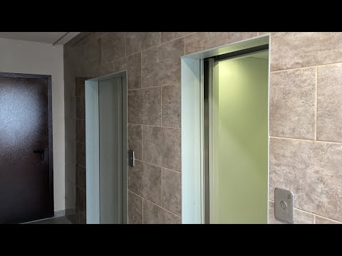 Видео: (036.0/2097) Лифты КМЗ 2023 г. / Пограничный проезд 5 п3