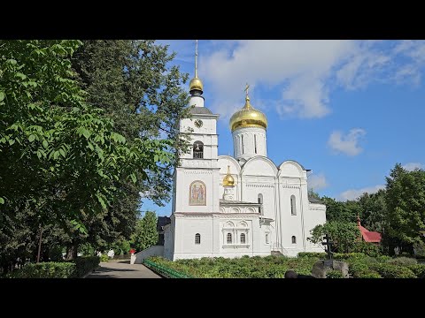 Видео: Борисоглебский мужской монастырь в г. Дмитров (Московская область). 15 августа 2024 г.