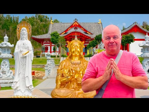 Видео: Центр буддизма «Наньшань», Санья, Хайнань.
