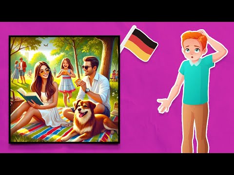 Видео: Як описувати фото/картинки німецькою? Німецька з нуля, урок №96