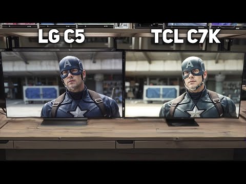 Видео: TCL C7K против LG C5 OLED — честное сравнение! Китаец за 85 тысяч против премиума за 165 тысяч!