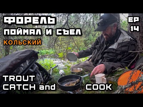 Видео: ФОРЕЛЬ и КУМЖА Рыбалка в Тайге на Дикой Реке | Ловля Форели на Спиннинг на Кольском полуострове