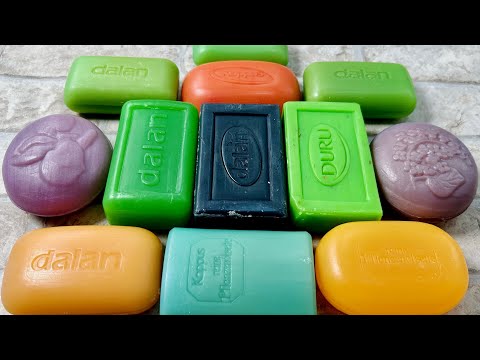 Видео: ASMR soap cutting Relaxing sounds Glycerine soap Резка мыла АСМР #relaxtime