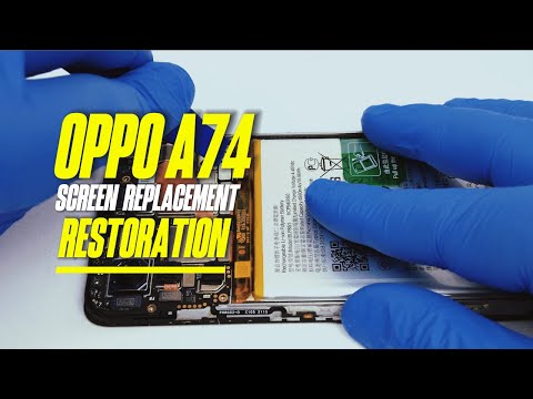 Видео: Восстановление Oppo A74 2020 | Замена экрана и полная реставрация!