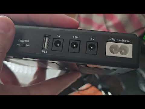 Видео: 🔋 ИБП для роутера с AliExpress – DC 1018L со сменными 18650 аккумуляторами | UPS для роутера