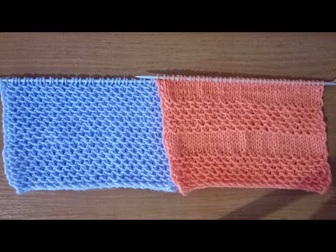 Видео: Узор "Цепочки" на спицах #84