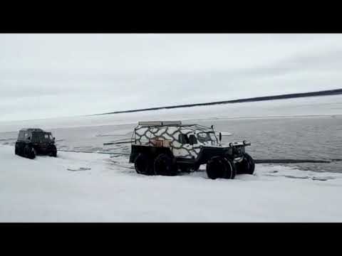Видео: Вездеход Хищник пепеправляет Лесника