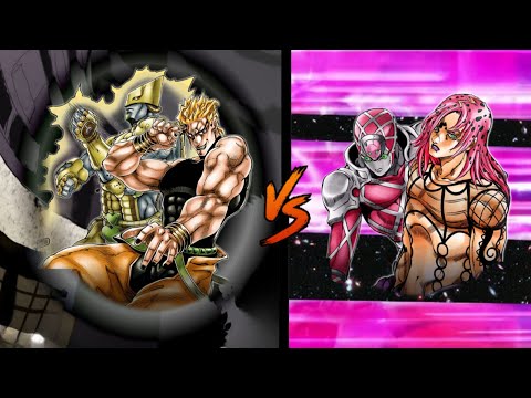 Видео: The World против King Crimson. Дио против Дьяволо, кто сильнее? Обзор ДжоДжо/Jojo Bizarre Adventure