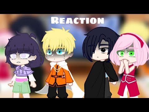 Видео: Реакция Наруто Хинаты Саске и Сакура на Боруто(+Курама)1/1