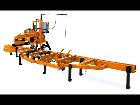 Видео: Ленточная пилорама  LT 40 Wood-Mizer