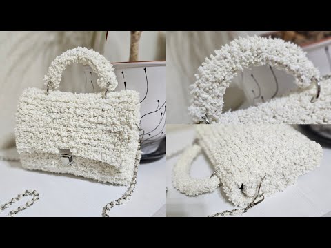 Видео: 🧶 Сумка Крючком Из Букле  / Crochet Bag