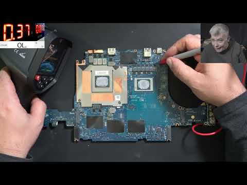 Видео: Dell G15 5525: нет питания, ремонт платы — Dell всё сделали правильно! Молодцы!