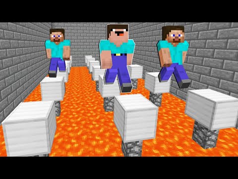 Видео: КТО БЫСТРЕЕ ПРОЙДЕТ ПАРКУР ? НУБ ПРОТИВ БОТОВ В МАЙНКРАФТ ! НУБИК И ТРОЛЛИНГ ЛОВУШКА MINECRAFT