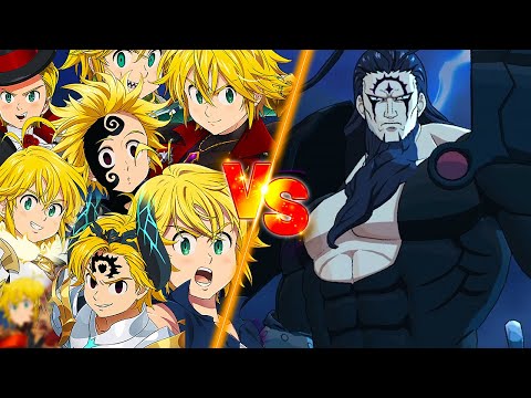 Видео: Использование ВСЕХ Мелиодасов от ХУДШЕГО до ЛУЧШЕГО против КОРОЛЯ ДЕМОНОВ ЗЕЛДРИСА в Seven Deadly...