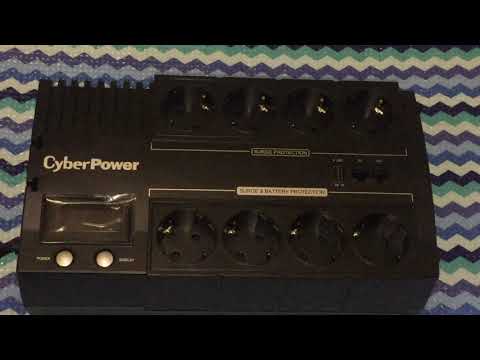Видео: ОНЛАЙН ТРЕЙД.РУ — Источник бесперебойного питания CyberPower BR1200ELCD 1200VA/720W