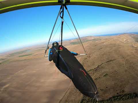 Видео: Полет на Дельтаплане. Гора  Клементьева, север. 16.09.2021.