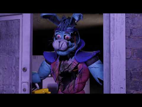 Видео: [FNAF SFM] Глемрок Бонни хочет найти пиццерию (ФНАФ Анимация)
