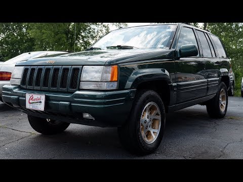 Видео: Jeep Grand Cherokee Limited 4x4 1996 года — полный обзор и запуск