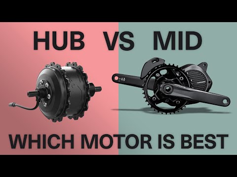 Видео: HUB VS MID DRIVE | Выбор лучшего электромотора для велосипеда #electricbike #ebike