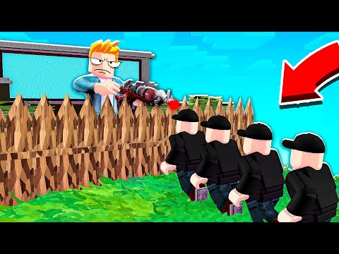 Видео: АРМИЯ ГРАБИТЕЛЕЙ ГРАБИТ БАЗУ! ПОСТРОЙ, ЧТОБЫ ВЫЖИТЬ В ROBLOX