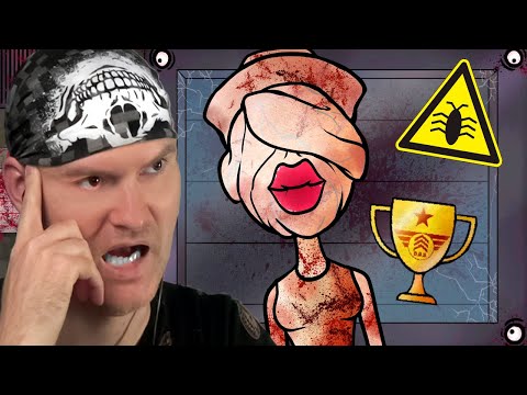 Видео: ВИТЯ Б! ОПЯТЬ СОСЕДЕЙ СЛОМАЛ! ► That's Not My Neighbor #11 Nightmare mode
