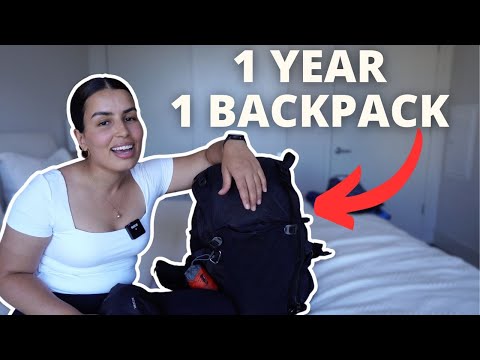 Видео: ЧТО БРАТЬ С СОБОЙ ДЛЯ * ОДНОГО ГОДА * ПУТЕШЕСТВИЯ В ОДИНОЧКУ (ТОЛЬКО РУЧНАЯ КЛАДЬ)