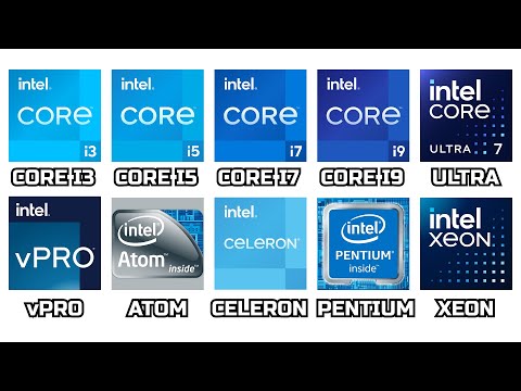 Видео: ВСЕ процессоры INTEL: объясняю за 7 минут