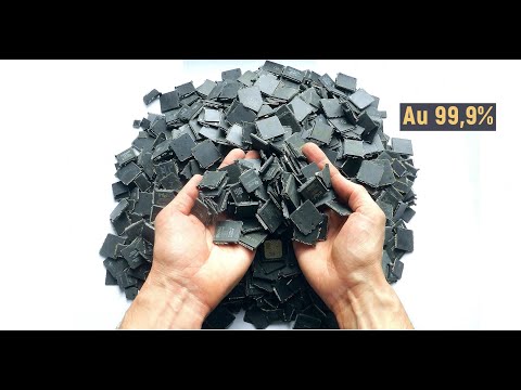 Видео: CКОЛЬКО ЗОЛОТА В 4 КГ МИКРОСХЕМ? CМОТРИМ😎👌🔥