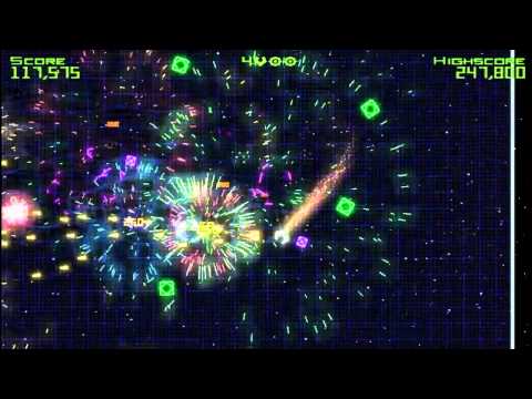 Видео: Обзор Geometry Wars