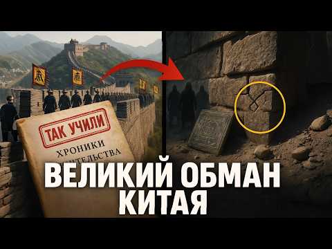 Видео: ВЕЛИКИЙ ОБМАН КИТАЯ. Китайскую Стену Строили НЕ КИТАЙЦЫ?