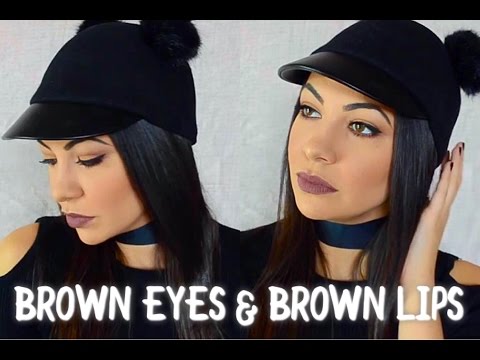 Видео: Грим с кафяво червило ♡