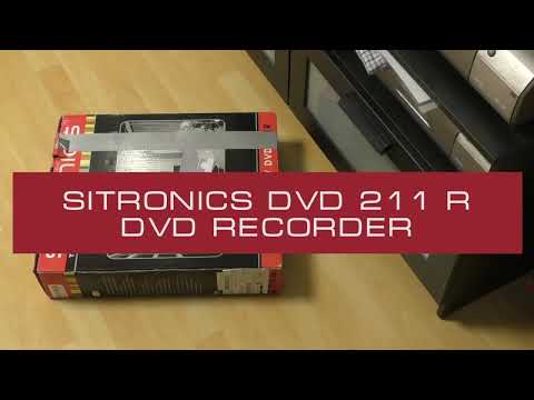 Видео: Распаковка DVD рекордера Sitroniсs DVD 211 R