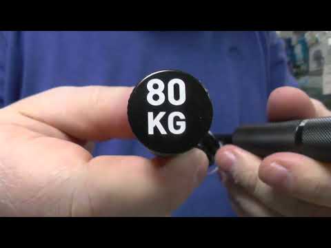 Видео: Обзор и замеры нагрузки нового Кеттлер 80кг от Петра из Балашихи