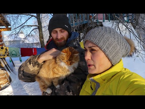 Видео: КАК ЖИВЕТСЯ В ДЕРЕВНЕ ЗИМОЙ В МОРОЗЫ