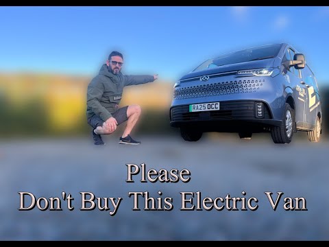 Видео: Не покупайте этот электрический фургон — Maxus ED7