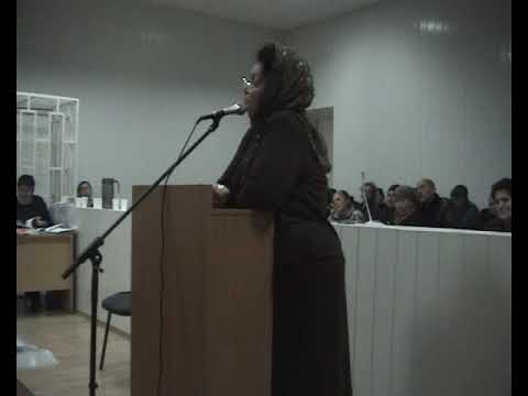 Видео: Показания директора школы (Часть 3). Видеозапись суда над руководителями Правобережного РОВД