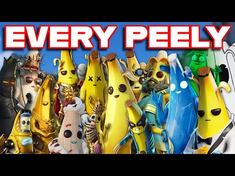 Видео: Рейтинг всех PEELY в истории FORTNITE от худших к лучшим