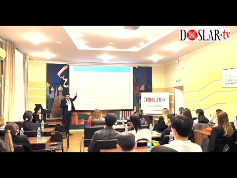 Видео: Презентация новостного блока портала DOSLAR.tv в Москве