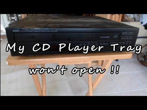 Видео: Сделай сам! Как починить домашний CD-плеер, который не выталкивает диски, с помощью обычных уплот...