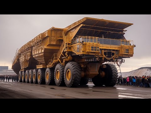 Видео: Город на колёсах! Самые большие и невероятные грузовики в мире!