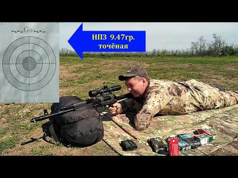 Видео: Сайга-308 исп.61 - подбираем идеальный патрон / БПЗ или НПЗ...