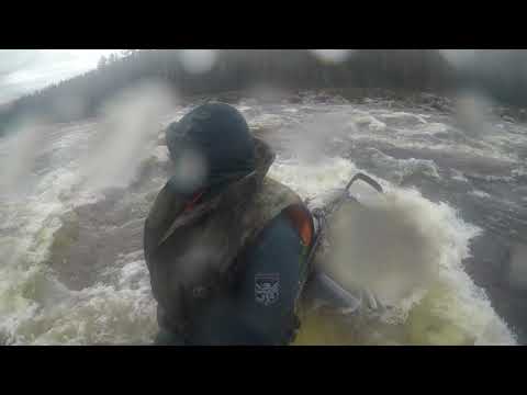 Видео: Верхний мельгин жесть на перекате!!!