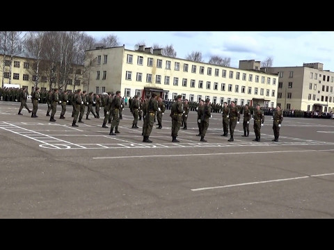 Видео: Торжественное мероприятие на плацу соединения. 9 мая 2017 года ЗАТО Озёрный